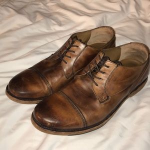 Sutro Brown Cognac Shoe Dress Casual Oxford 11.5